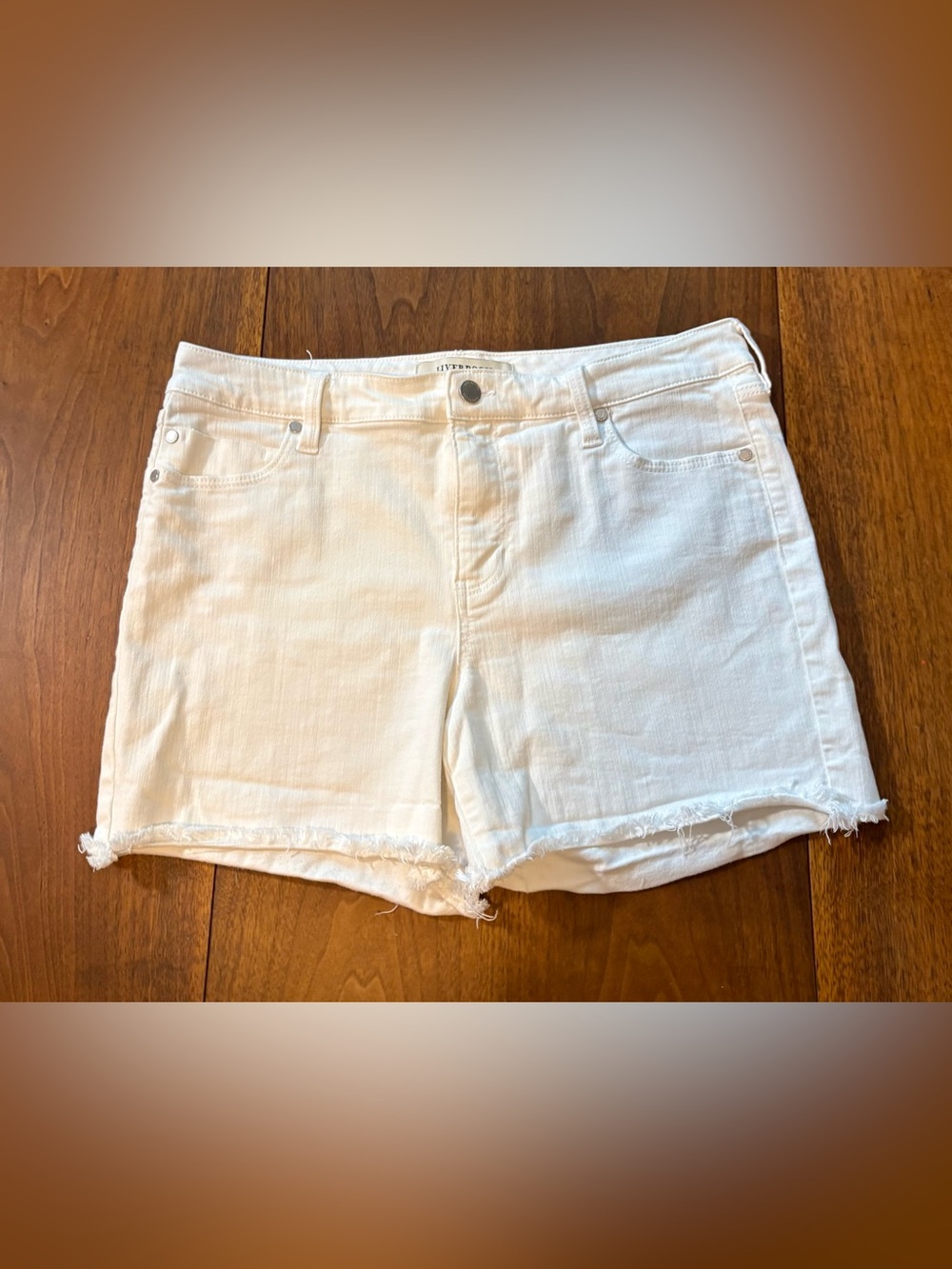 Liverpool Los Angeles denim shorts size 12
